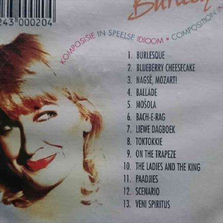 Christa Steyn : Burlesque : CD