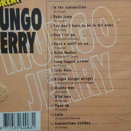 Mungo Jerry : The Great Mungo Jerry (CD FOR SALE)