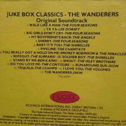 Juke Box Classics : The Wanderers : Original Soundtrack : CD