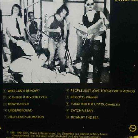 Men at Work:Business as Usual : CD