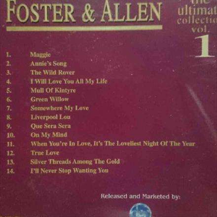 Foster and Allen:The Ultimate Collection Volume 1 : CD