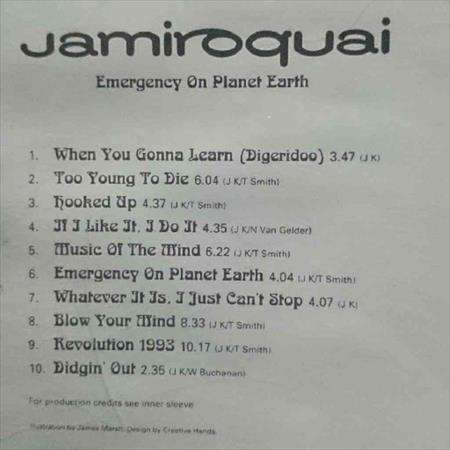 Jamiroquai : Emergency on Planet Earth : CD