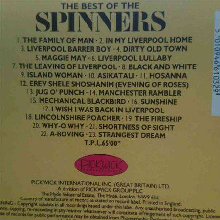 The Spinners : The Best of : CD