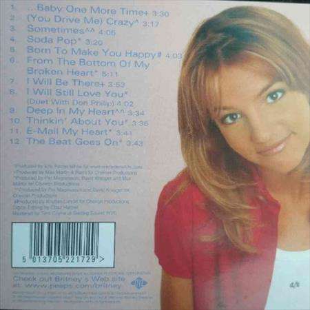 Britney Spears : Baby One More Time : CD
