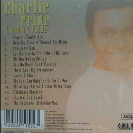 Charlie Pride : Country Pride : CD