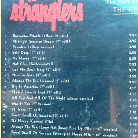 The Stranglers:The  Best of the Epic Years : CD