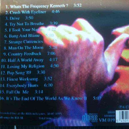 R.E.M. Live Monster : CD