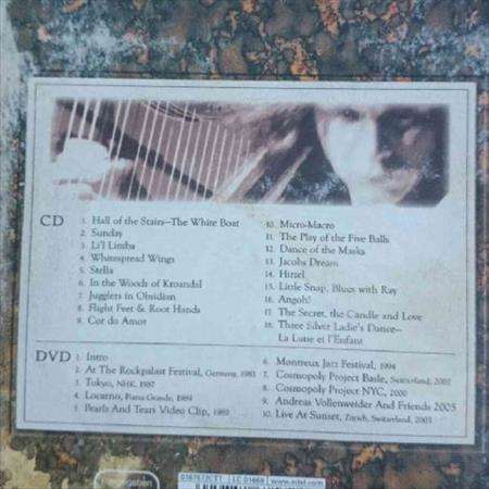 Andreas Vollenweider:Storyteller : CD + DVD : CD