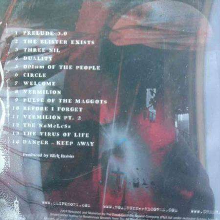 Slipknot Volume Three:The Subliminal Verses : CD