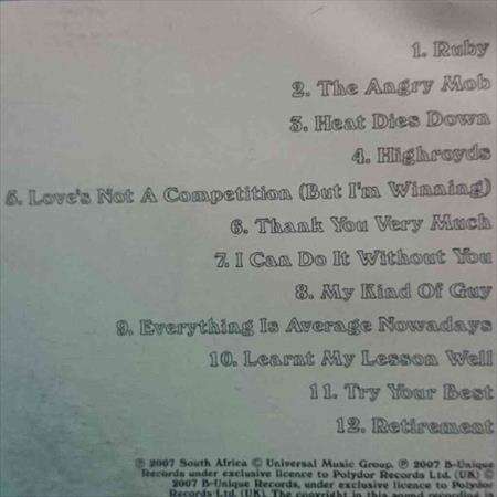 Kaiser Chief:Yours Truly Angry Mob : CD