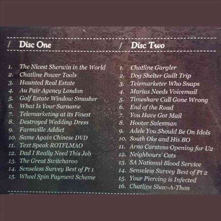Whackhead Simpson : Epic Fail : 2 CD Set : CD