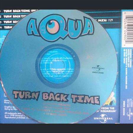 Aqua:Turn Back Time : CD Single : CD