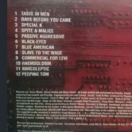 Placebo:Black Market Music : CD
