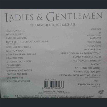 The Best of George Michael:Ladies and Gentlemen : 2 CD Set : CD