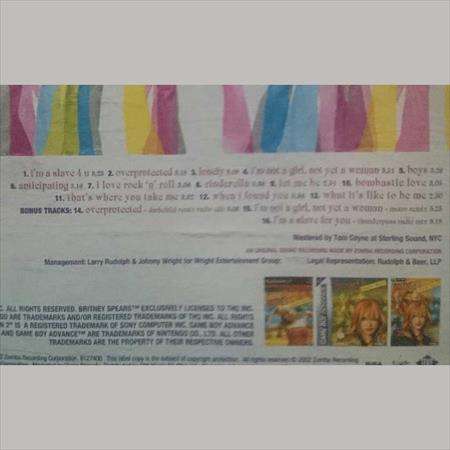 Britney Spears:Britney Spears : CD + DVD : Made in RSA : CD