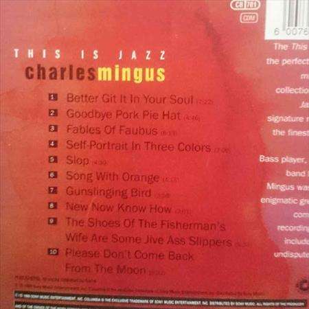 This is Jazz:Chales Mingus : CD