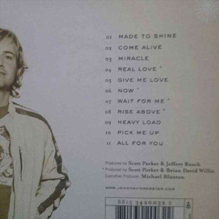 John David Webster:Made to Shine : CD