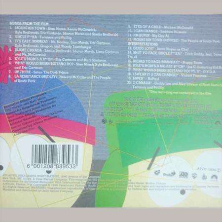 South Park:Music from the Motion Picture : CD