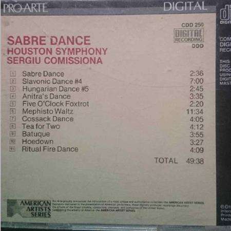 Sabre Dance Hothouse Symphony:Sabre Dance Hothouse Symphony : CD