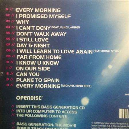Basshunter:Bass Generation : CD