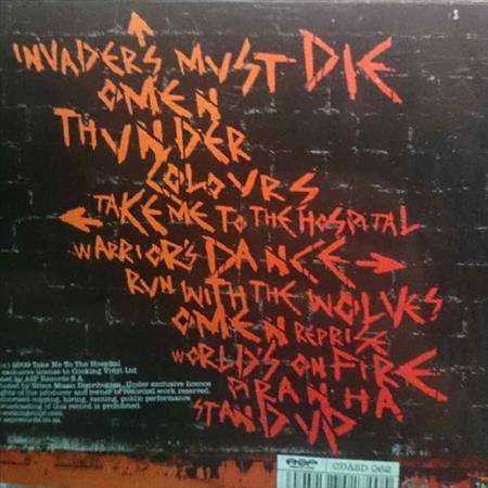 The Prodigy:Invaders Must Die : CD