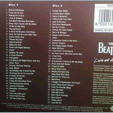 The Beatles:Live at the BBC : 2 D Set : CD