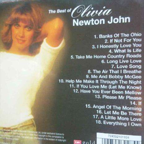 Olivia Newton John:The Best of : CD