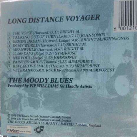 The Moody Blues:Long Disctance Voyager : CD