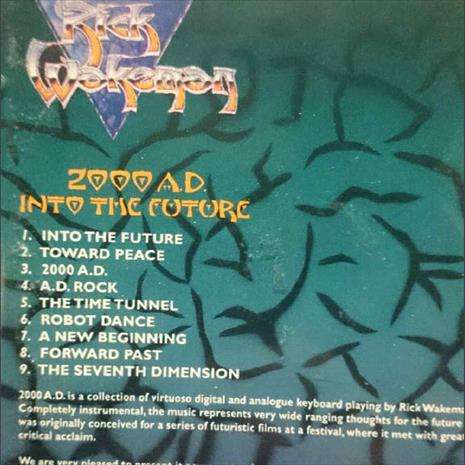 Rick Wakeman: 2000 A.D. Into the Future : CD