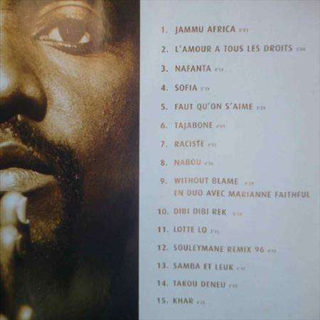 Ismael Lo:Jammu Africa : CD