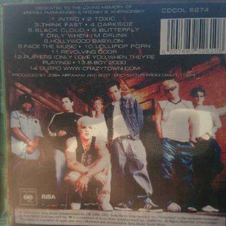 Crazy Town:The Gift of the Game : CD