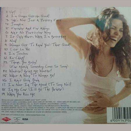 Shania Twain:Up : CD