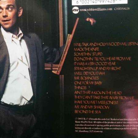 Robbie Williams:Swing when youre Winning : CD