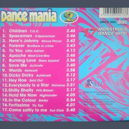 Dance Mania Volume 2: Dance Mania Volume 2 : CD