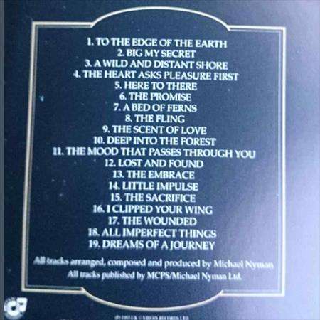 Michael Nyman:The Piano : CD