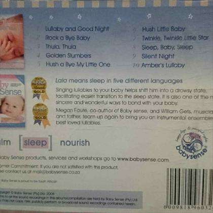 The Baby Sense:Lala CD : CD