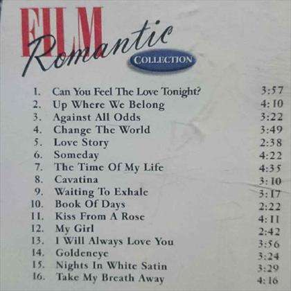 Romantic Film Collection: Various Artists : CD