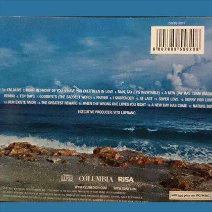 Celine Dion:A New Day Has Come : CD