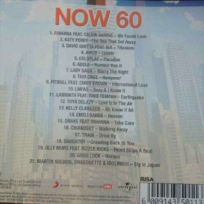 Now 60: Now that's what I call Music 60 : Various Artists : CD