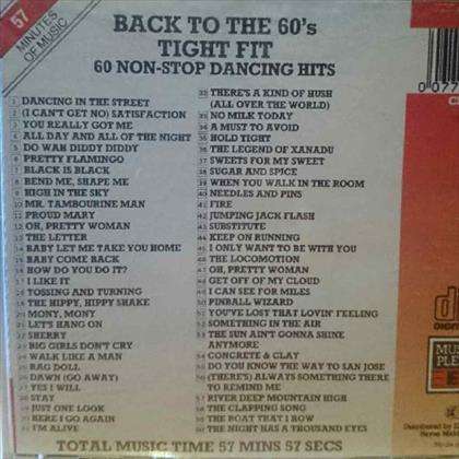 Tight Fit:Back to the 60s Tight Fit : 60 Non Stop Dancing Hits : CD
