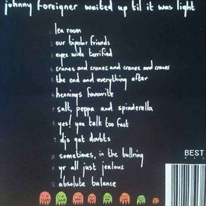 Jonny Foreigner: Waited Up Till it was light : CD