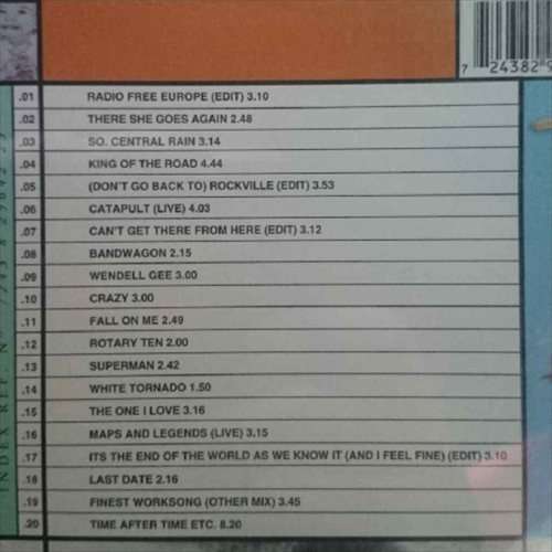 REM:Singles Collected : CD