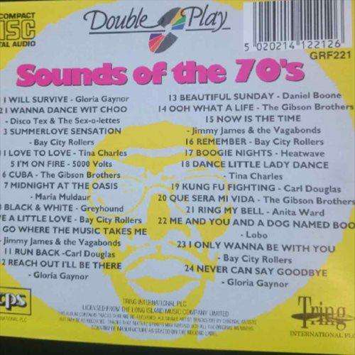 Sounds of the 70s: Various Artists : CD