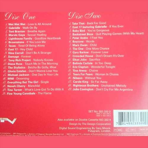 Amour:The Ultimate Love Collection : 2 Cd Set : CD