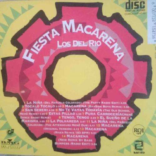Fiesta Macarena: Los Del Rio : CD