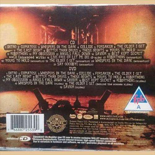Skillet : Comatose Comes Alive : CD + DVD (CD for sale)