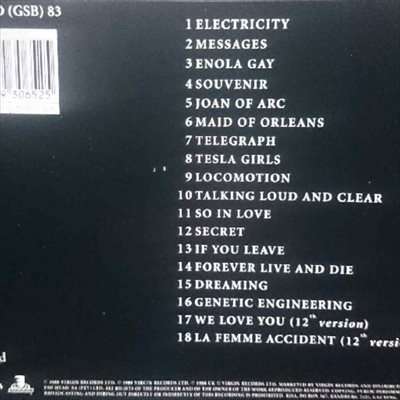OMD: O.M.D. : Orchestral Manoeuvres in the Dark : The Best of : CD