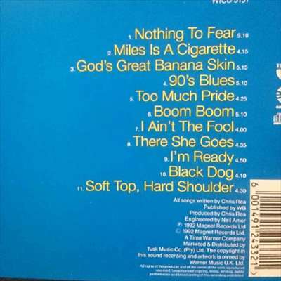 Chris Rea:God's Great Banana Skin : CD