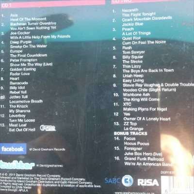 A to Z of Classic Rock: Various Artists : 2 CD Set : CD