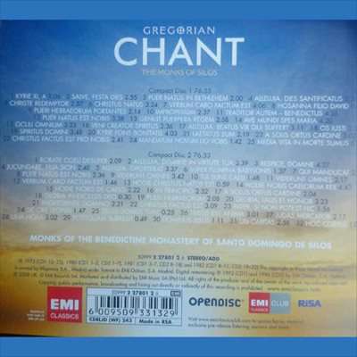 Gregorian Chant:The Monks of Silos : 2 CD Set : The Best of Canto Gregoriano : CD